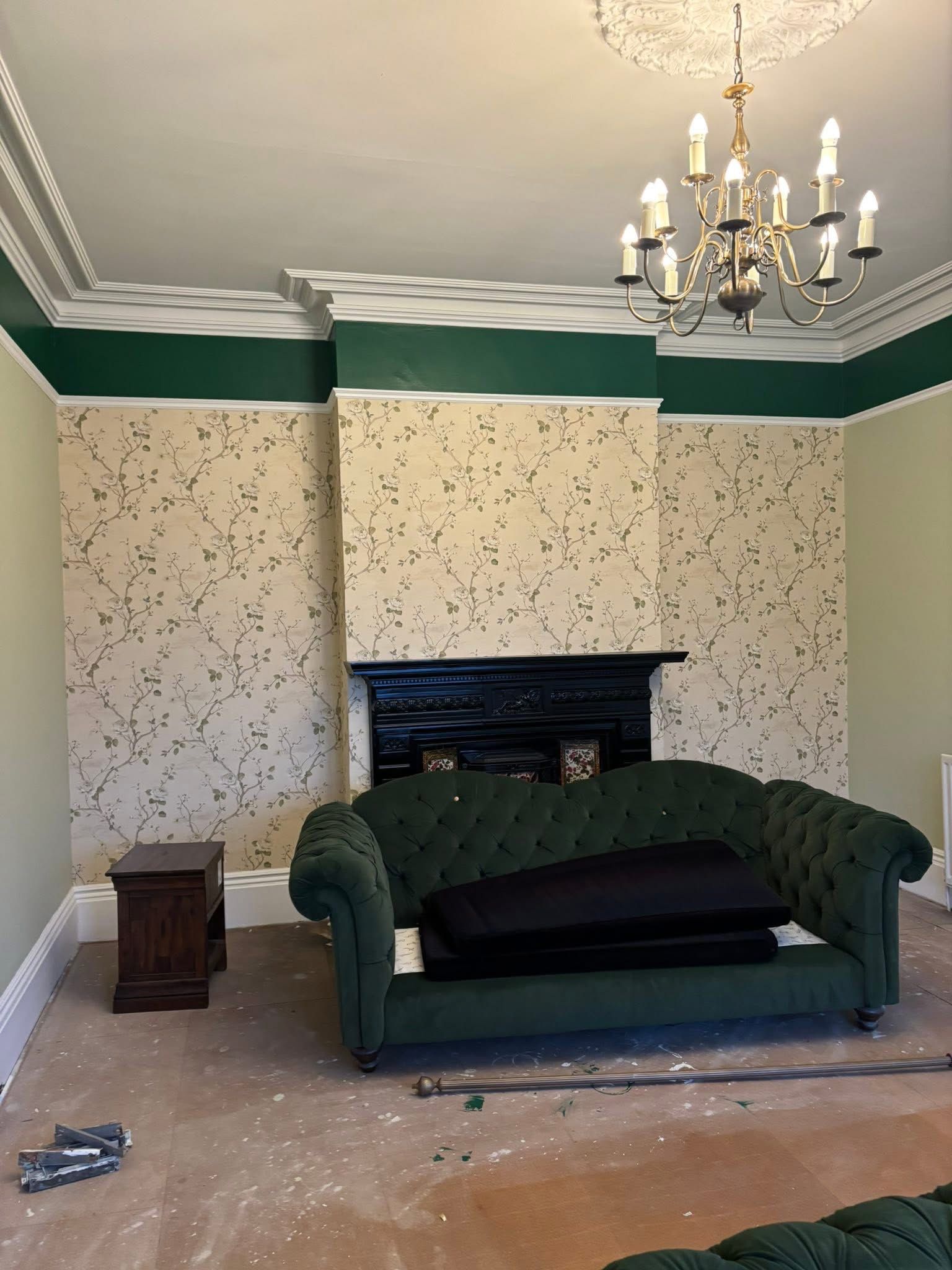 Finished painting and decorating work by Murray Wood